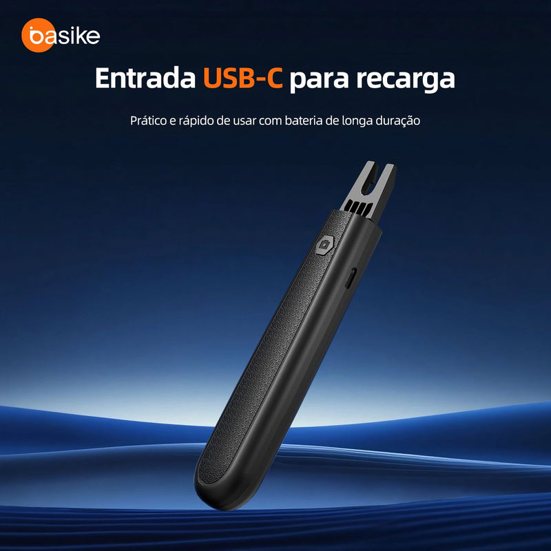 Tripé Bastão Basike Ba-SPO254 1.80m Para Celular E Câmera Com Controle Remoto