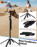 Tripé Bastão Basike Ba SPO 256 Inteligente 1,80m Rasteramento Facial 360º